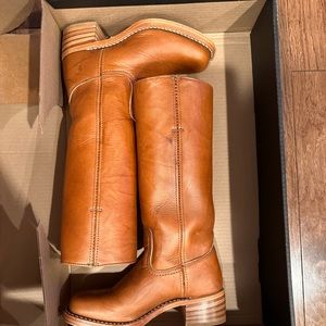Frye Campus Boots 14L Saddle 6.5